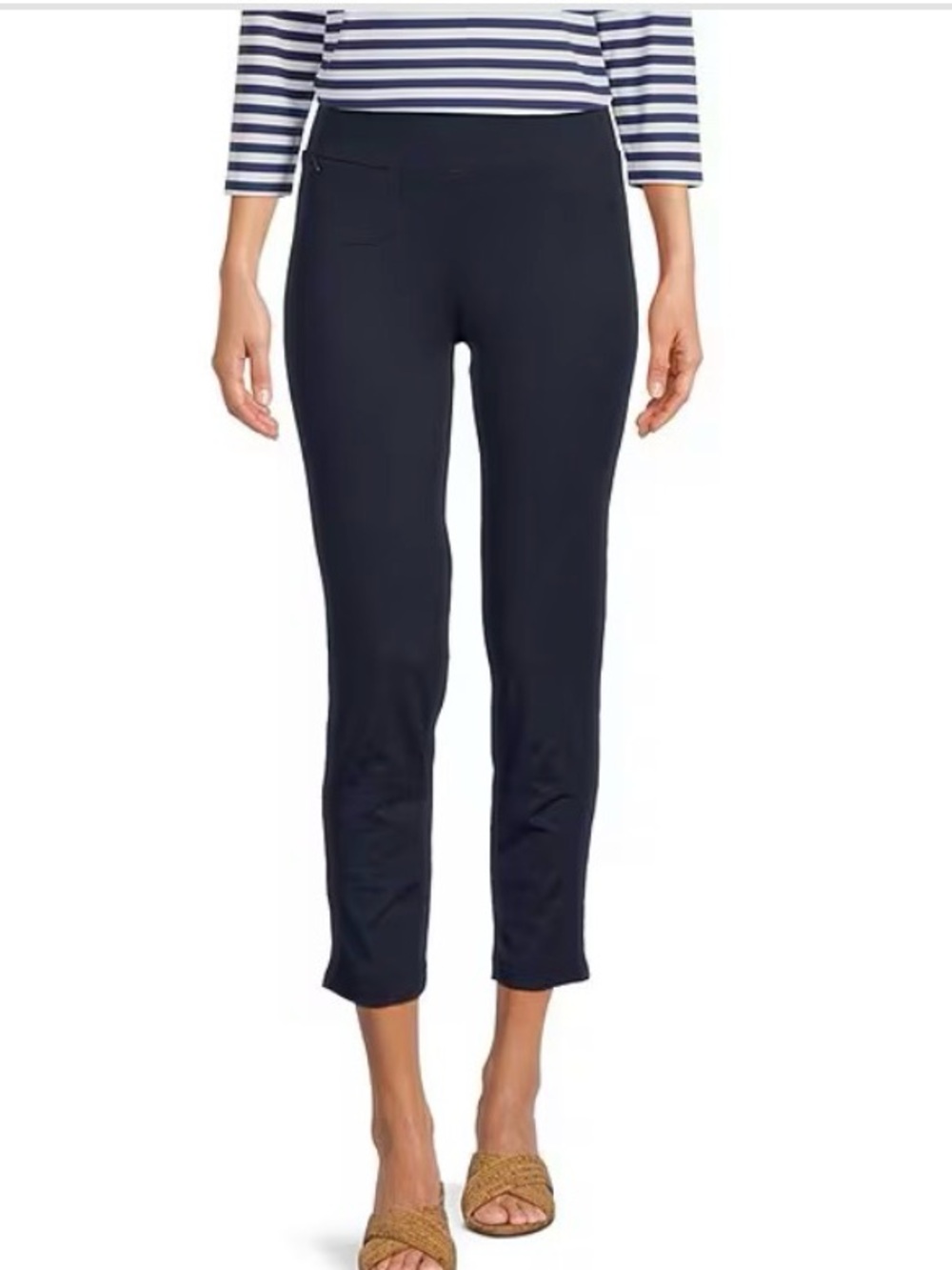 J McLaughlin Newport  Women's Pull-On stretch black Pants size XS, pocket, 27